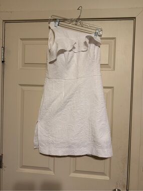 Lilly Pulitzer Kipton One-Shoulder Romper Size 8